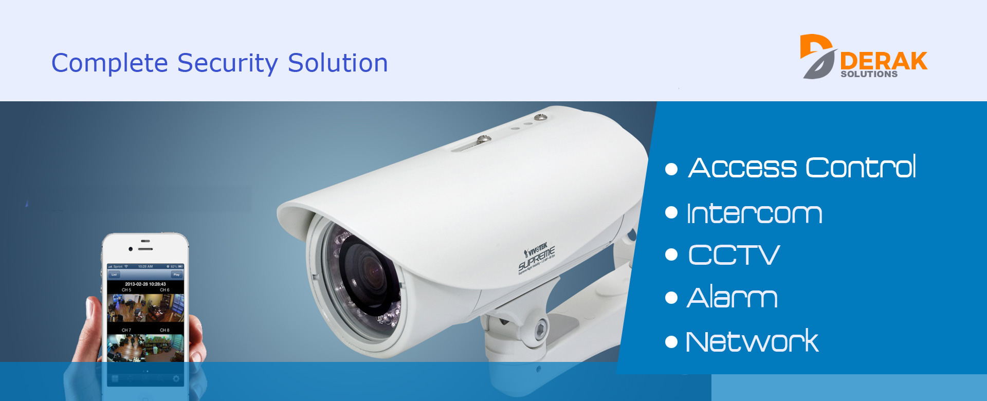 CCTV Solutions Derak Solutions